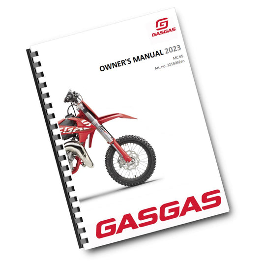 Official GasGas 2023 MC 65 Owners (Digital & Physical Copy)