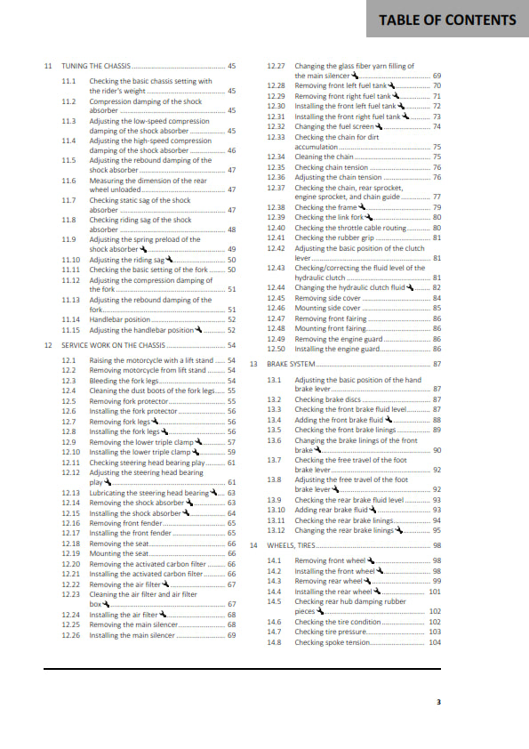 Official GASGAS 2023 RX 450F Replica Owners Manual (Digital & Physical Copy)