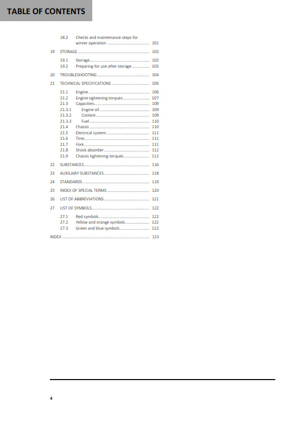 Official GASGAS 2023 SM 700 US Owners Manual (Digital & Physical Copy)