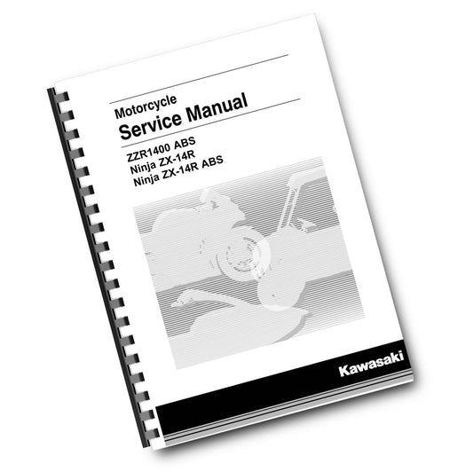 KAWASAKI 2016 2017 2018 2019- ZZR 1400 ABS NINJA ZX-14R - WORKSHOP SERVICE