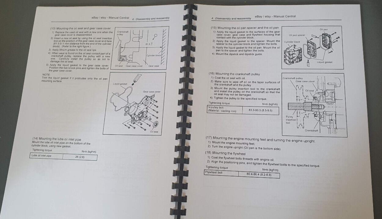 YANMAR SERVICE MANUAL - MARINE DIESEL ENGINE - 3YM30 3YM20 2YM15 - 2005 EDITION