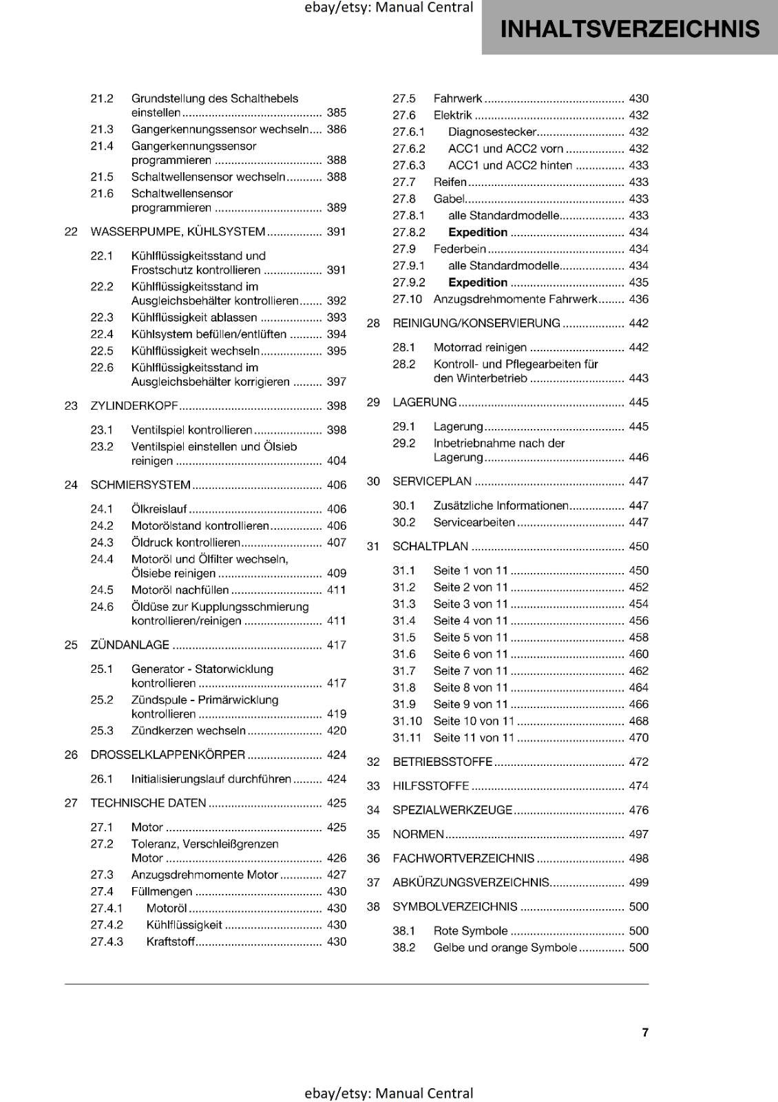 GERMAN LANGUAGE - HUSQVARNA 2023- NORDEN 901 & EXPEDITION - REPARATURANLEITUNG