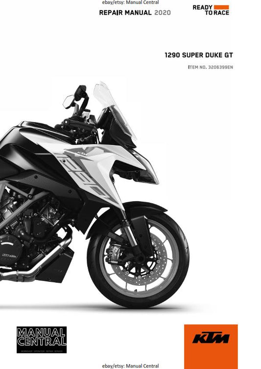 KTM 2020 - 1290 SUPER DUKE GT - WORKSHOP SERVICE REPAIR MANUAL