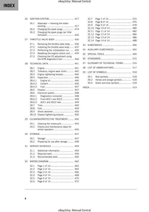 KTM 2020 - 1290 SUPER DUKE GT - WORKSHOP SERVICE REPAIR MANUAL