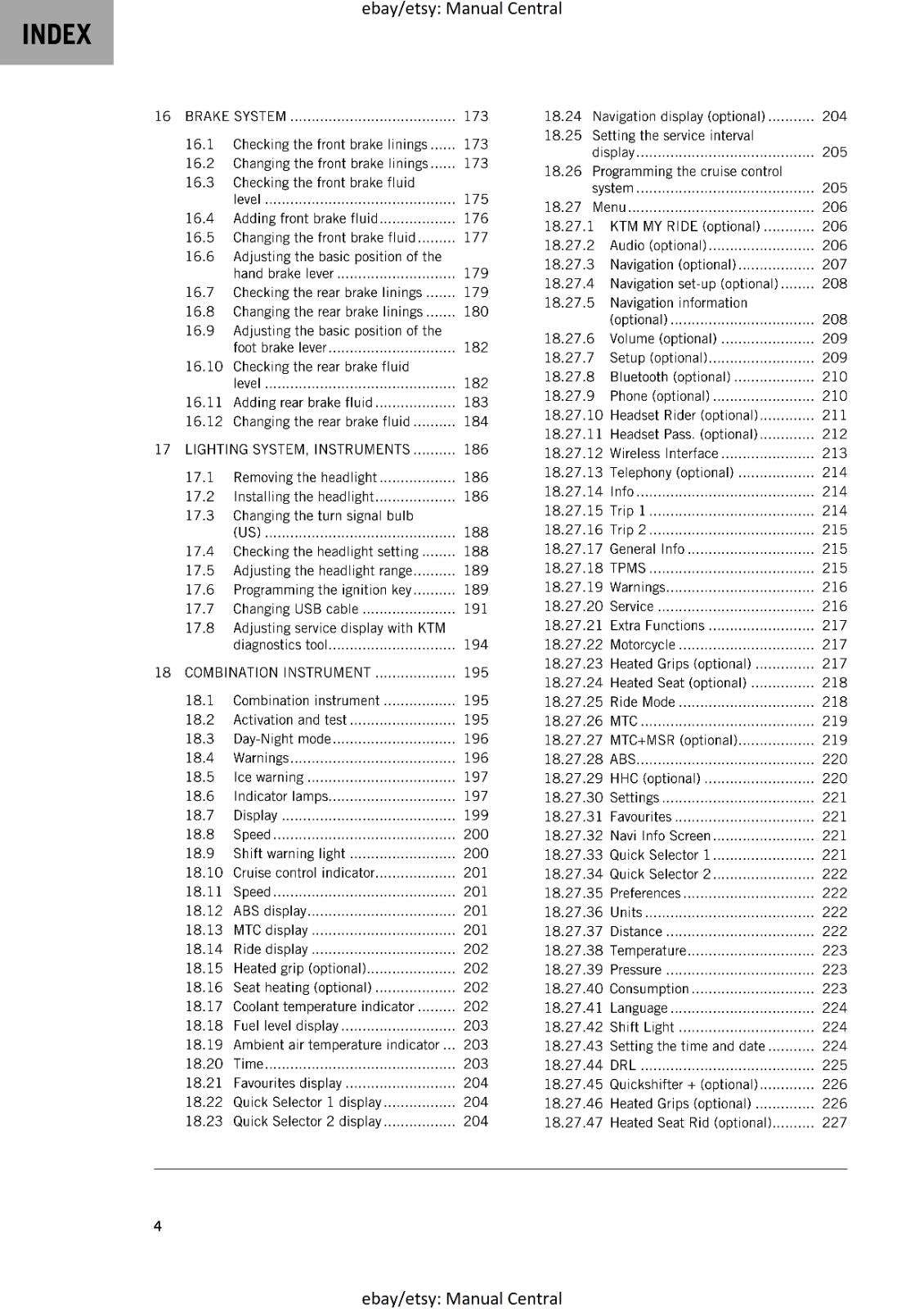 KTM 2020 - 1290 SUPER ADVENTURE R - WORKSHOP SERVICE REPAIR MANUAL