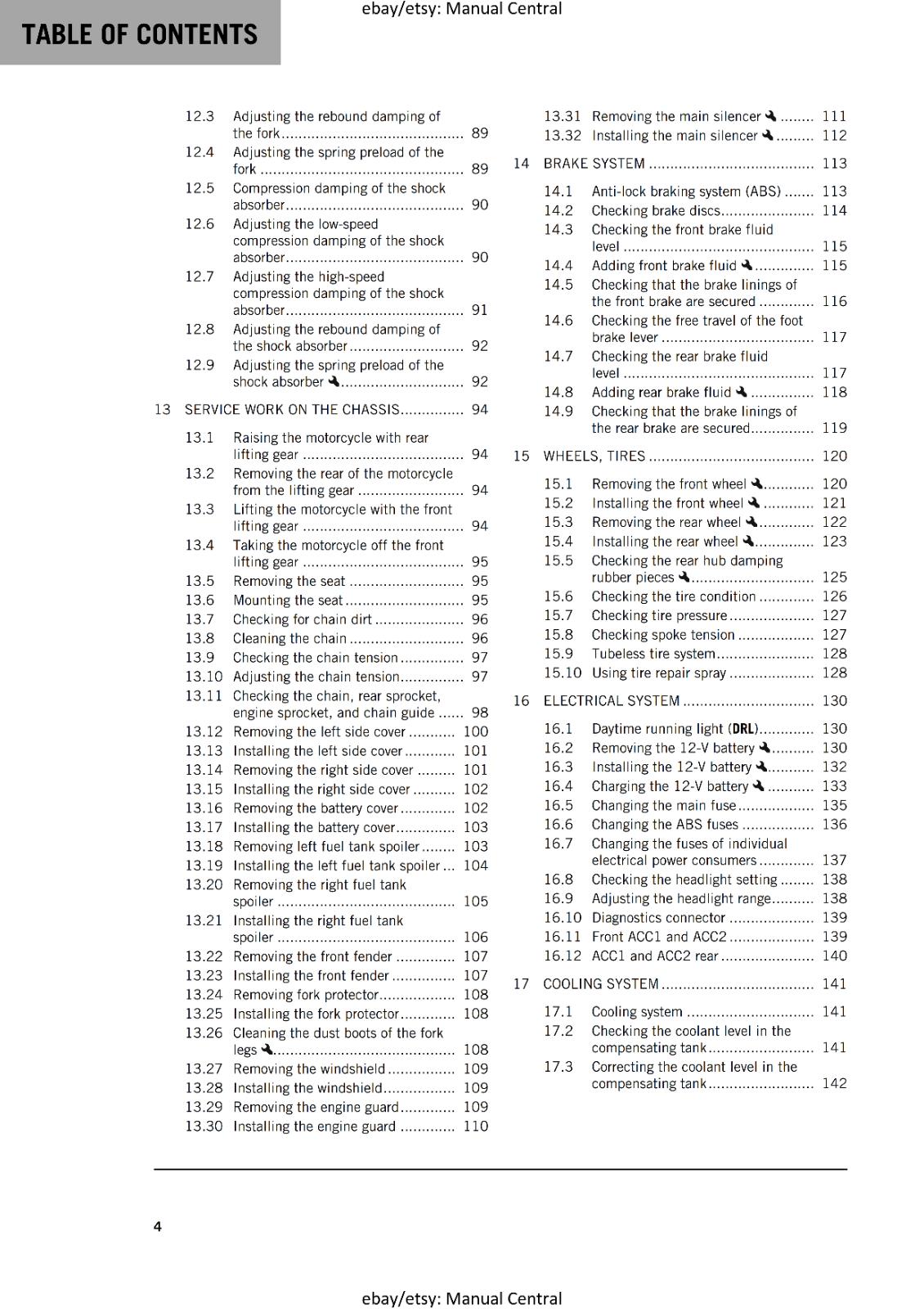 2023 OWNERS MANUAL - KTM 890 ADVENTURE R US - REPRINT