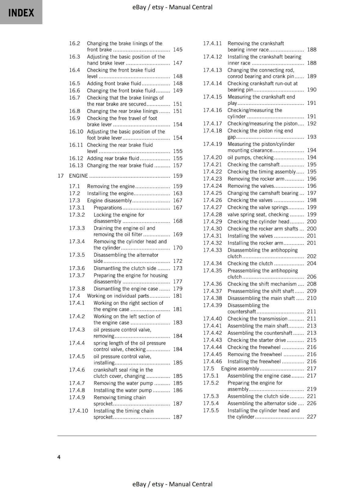 KTM MOTORCYCLE 2023 - 450 SMR - WORKSHOP SERVICE - REPRINT