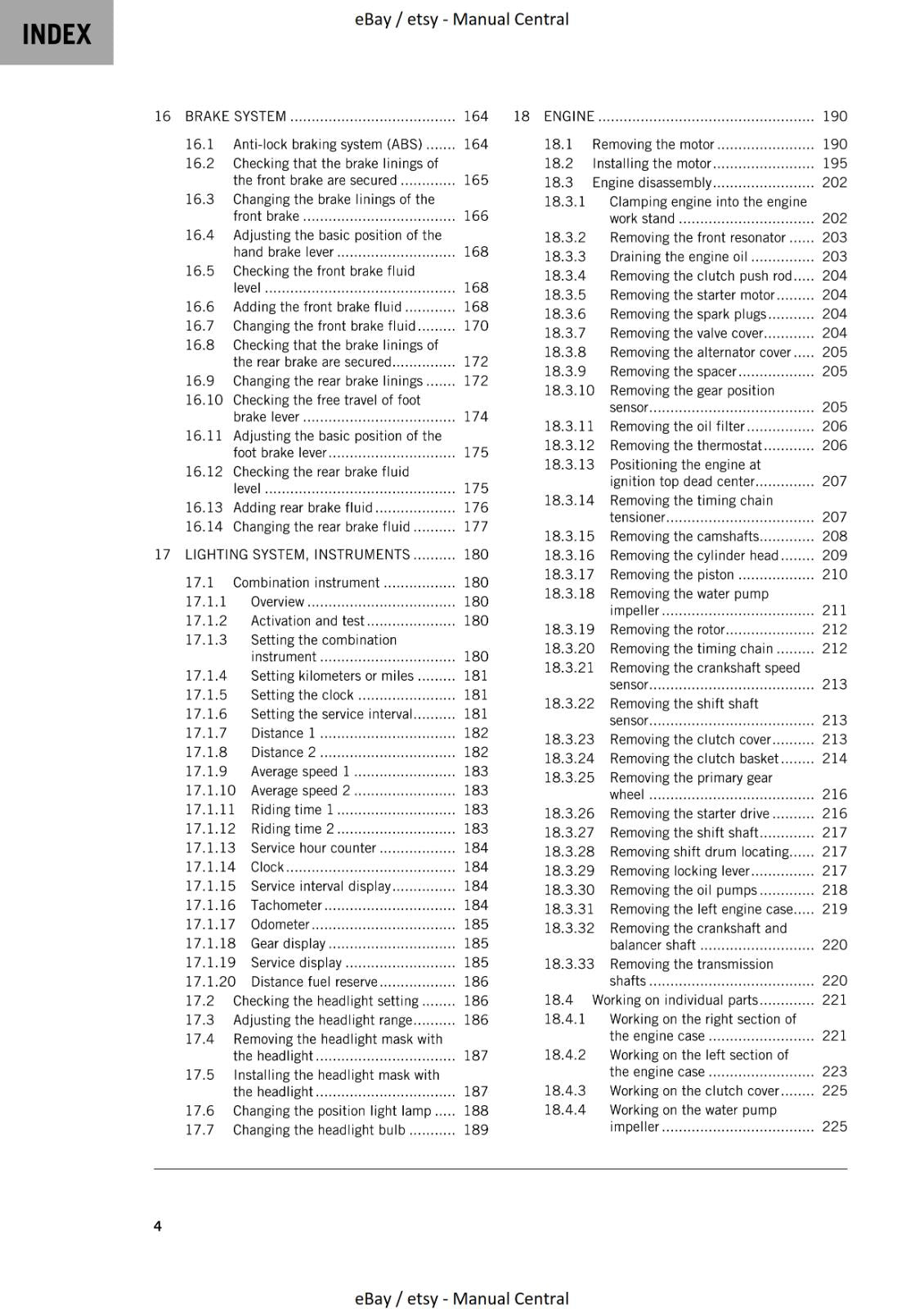 KTM MOTORCYCLE 2023 - 690 ENDURO R EU - WORKSHOP SERVICE - REPRINT