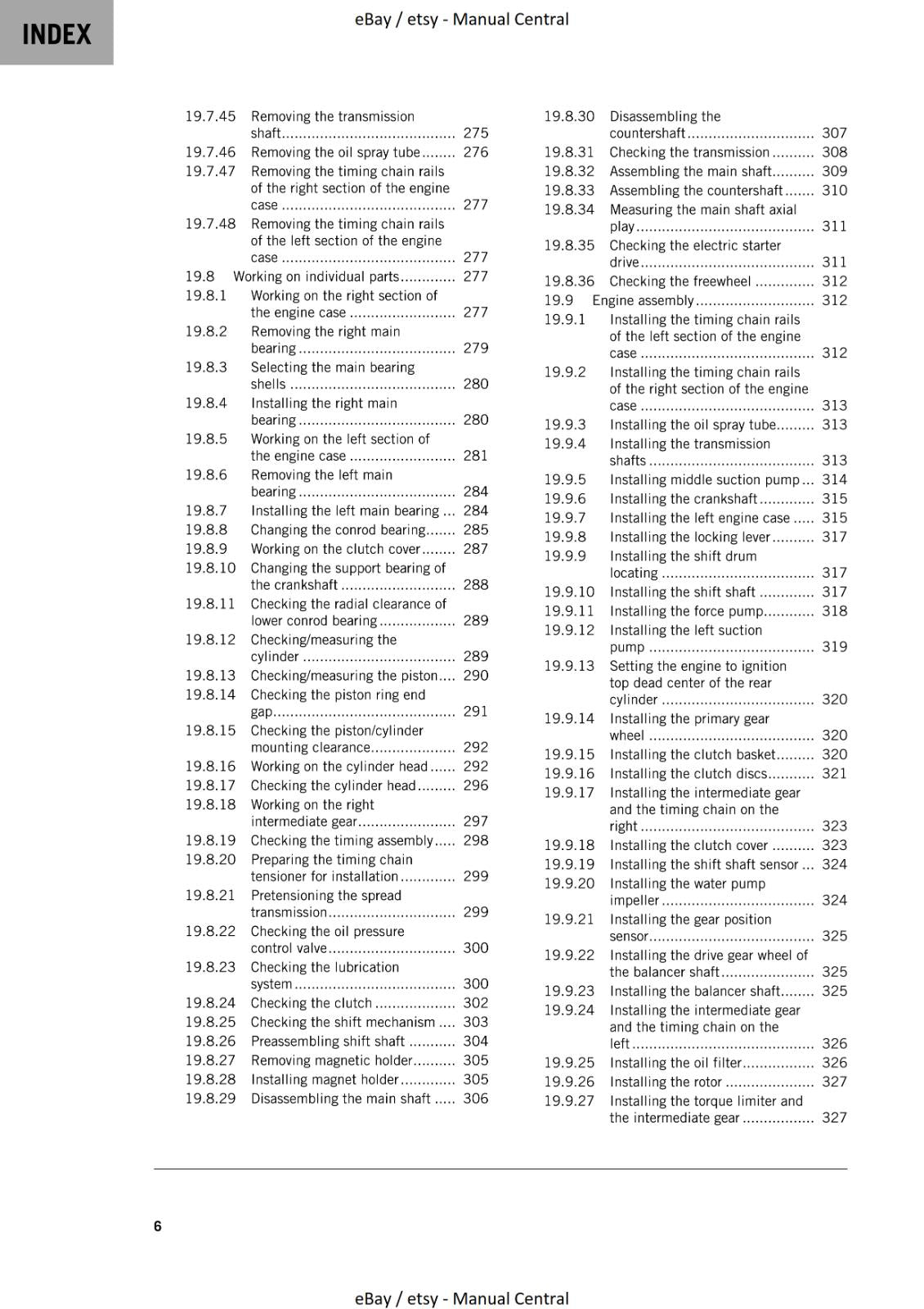 KTM MOTORCYCLE 2023 - 1290 SUPER ADVENTURE R - WORKSHOP SERVICE - REPRINT