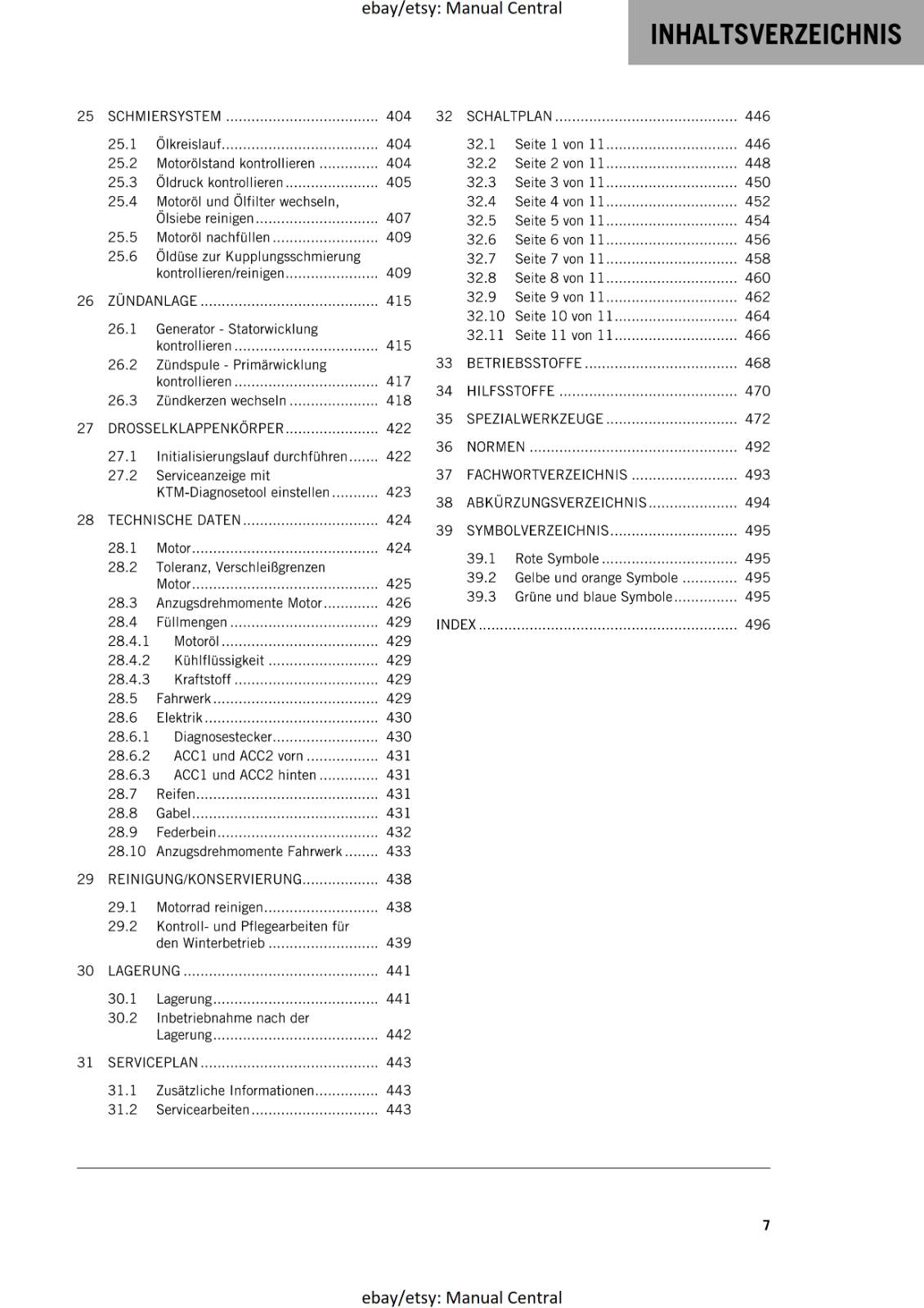 GERMAN LANGUAGE - KTM 2023- 890 ADVENTURE R - REPARATURANLEITUNG