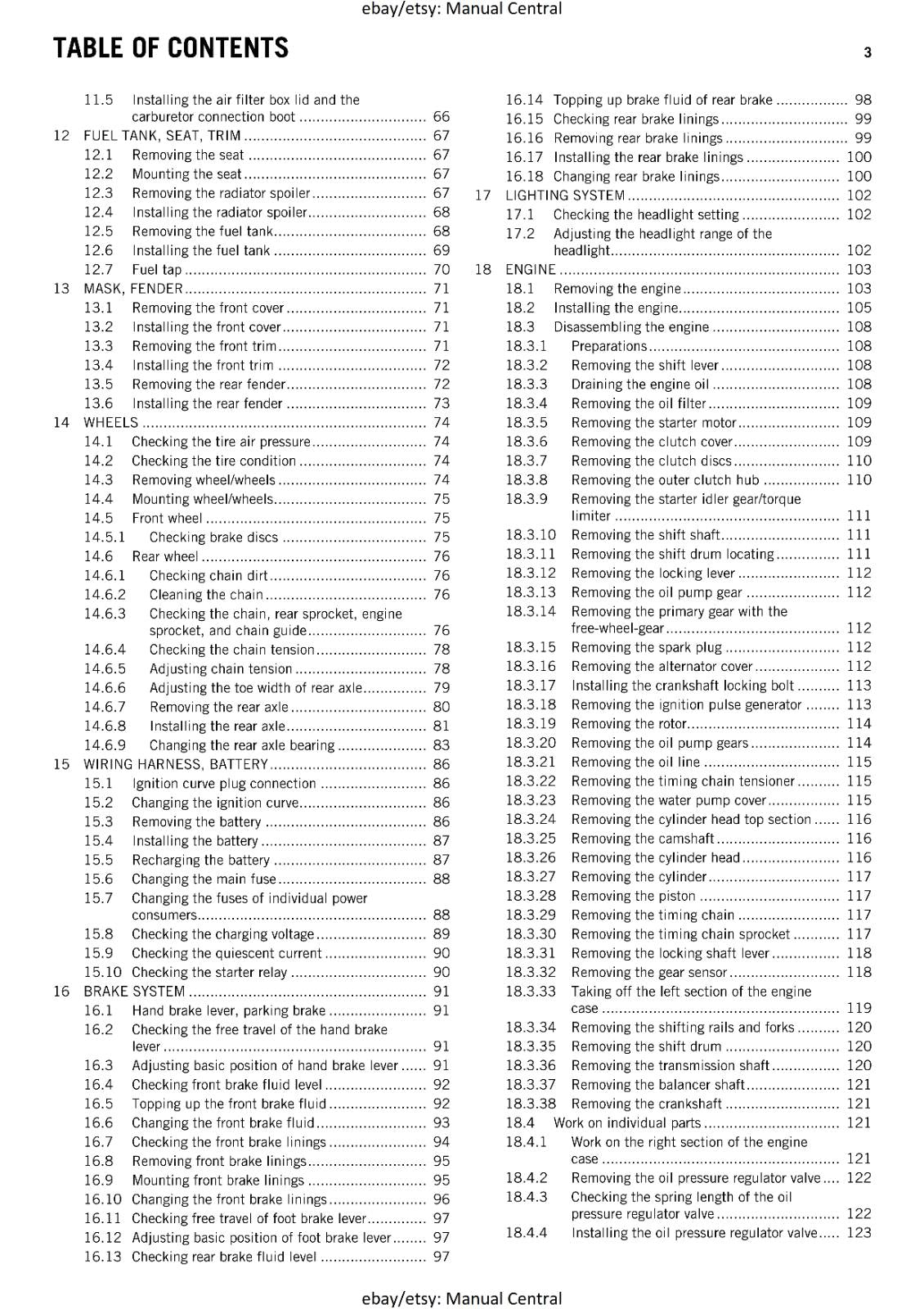 KTM ATV 2012 - 525 SX ATV - WORKSHOP SERVICE REPAIR MANUAL - PRINTED