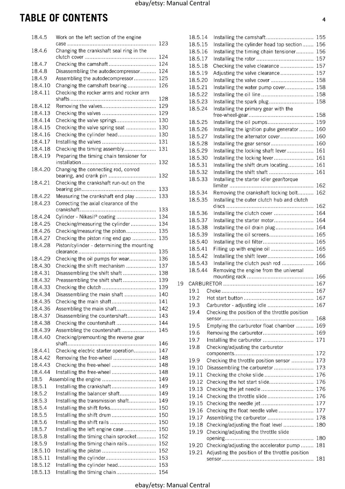 KTM ATV 2012 - 525 SX ATV - WORKSHOP SERVICE REPAIR MANUAL - PRINTED