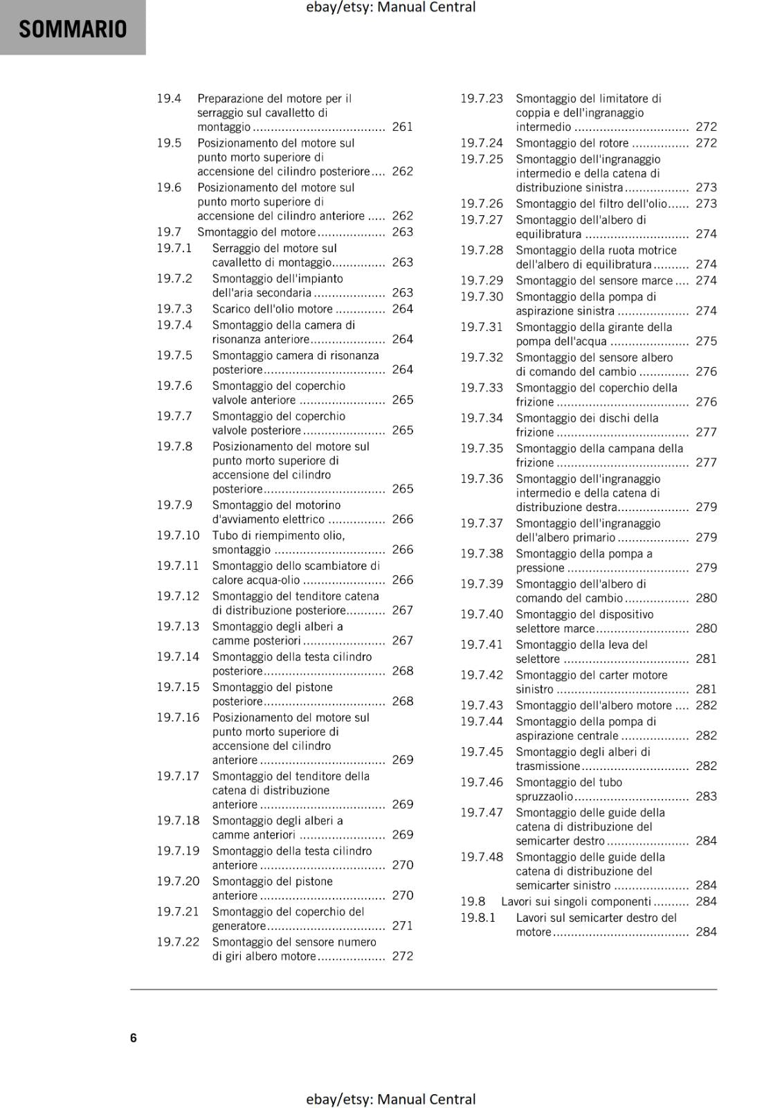 ITALIAN LANGUAGE - KTM 2023 - 1290 SUPER ADVENTURE R  - MANUALE DI RIPARAZIONE