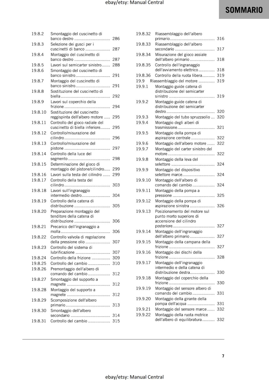 ITALIAN LANGUAGE - KTM 2023 - 1290 SUPER ADVENTURE R  - MANUALE DI RIPARAZIONE