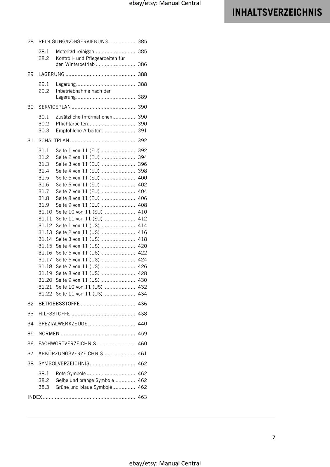 GERMAN LANGUAGE - KTM 2022-890 ADVENTURE & L - REPARATURANLEITUNG