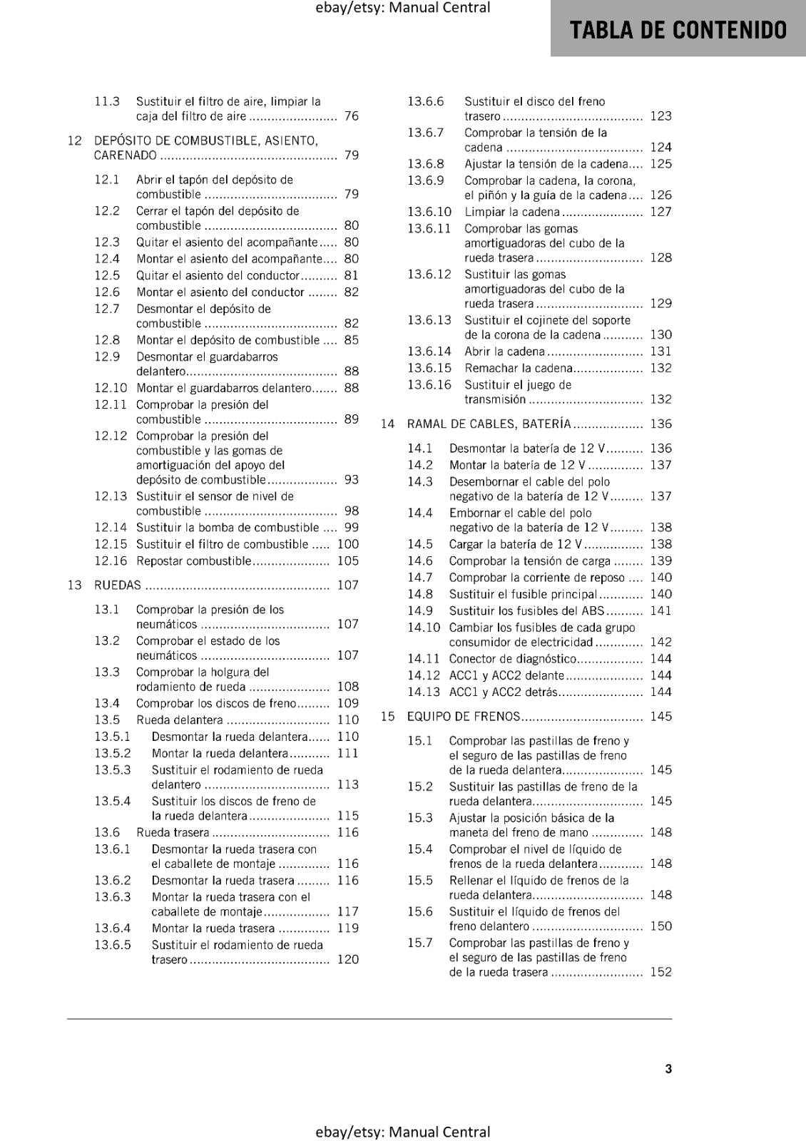 KTM 2023 - SPANISH LANGUAGE - 890 DUKE GP - MANUAL DE REPARACION