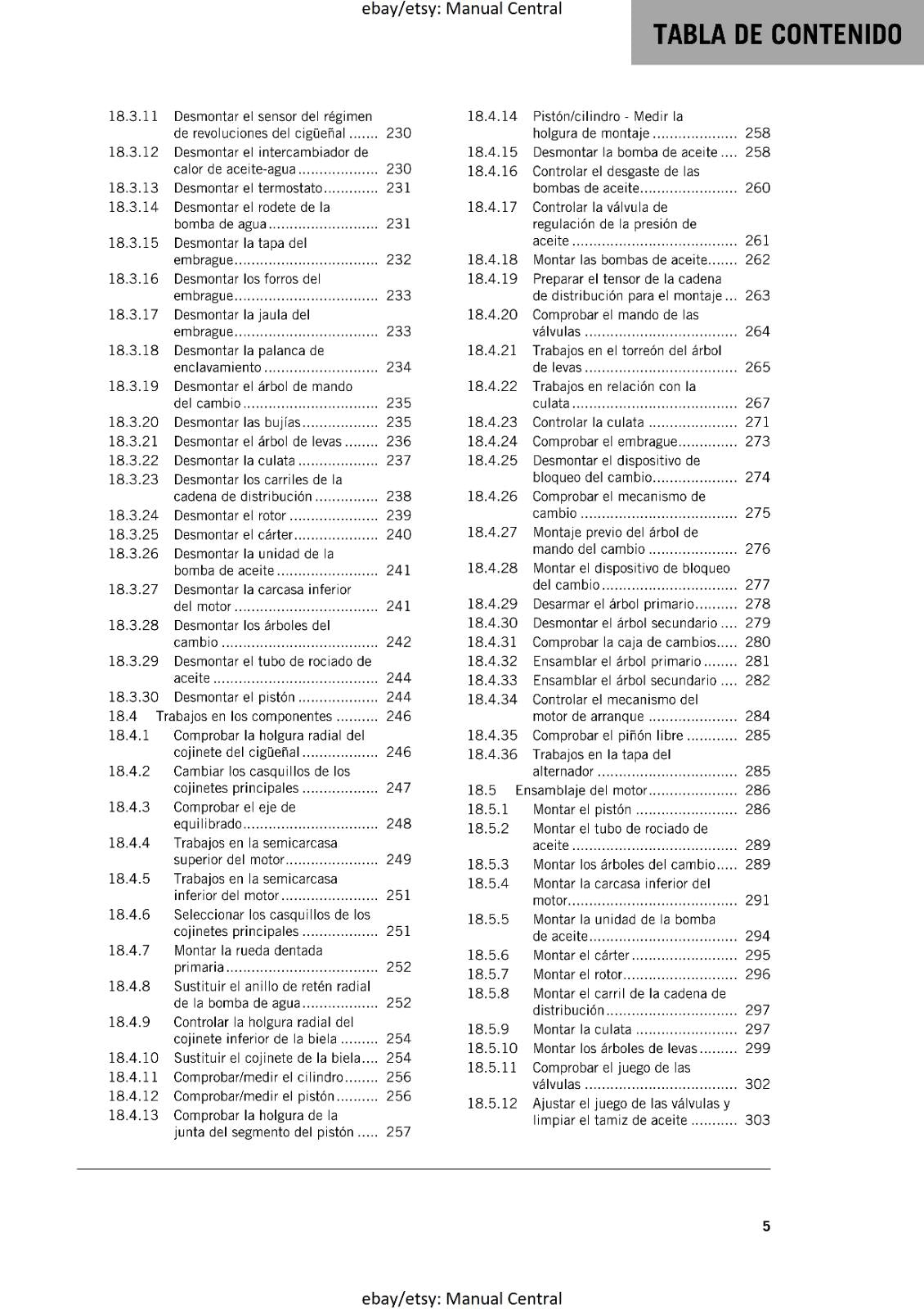 KTM 2023 - SPANISH LANGUAGE - 890 DUKE GP - MANUAL DE REPARACION