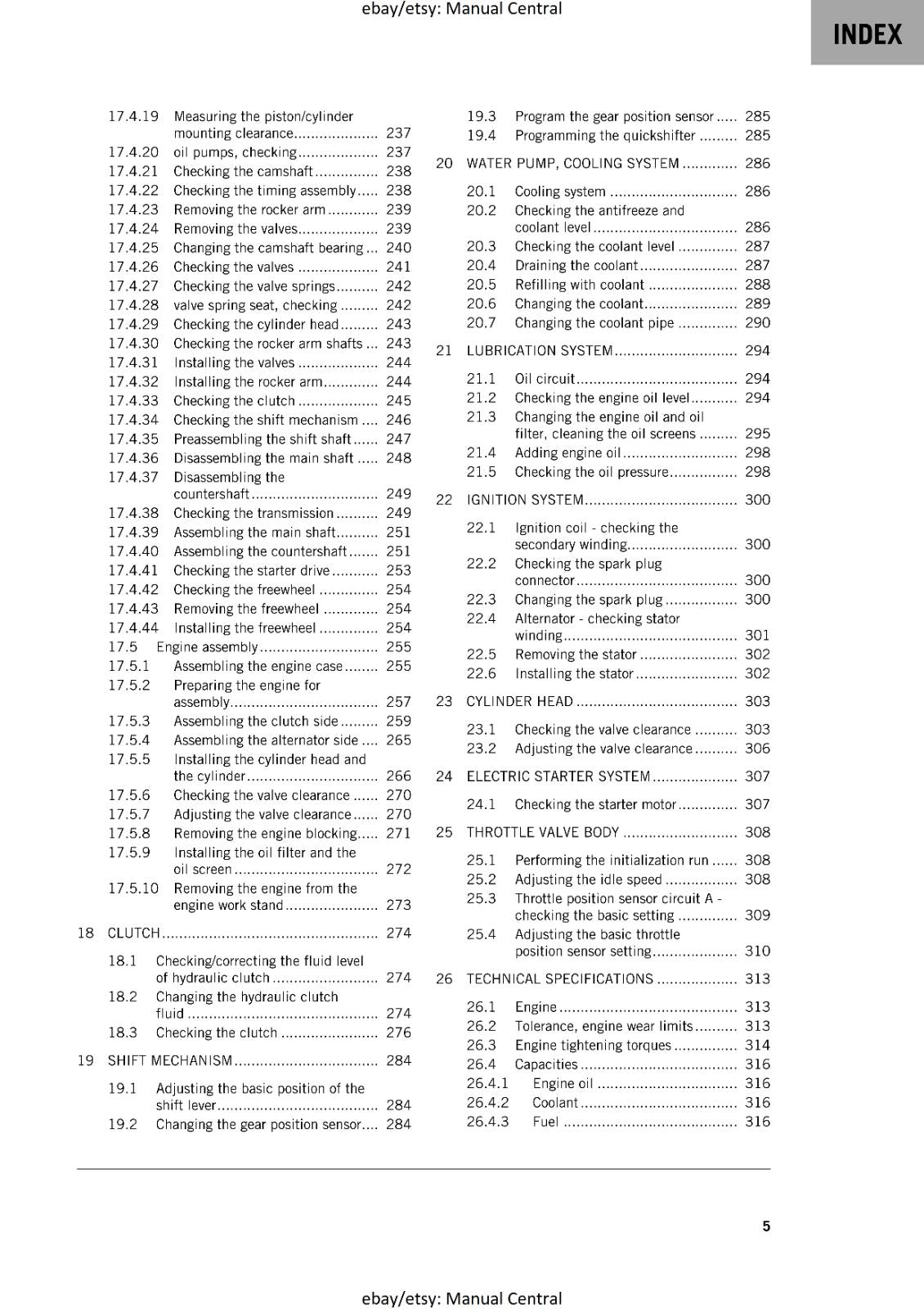 KTM 2024 - 450 SX-F XC-F -  WORKSHOP SERVICE REPAIR MANUAL
