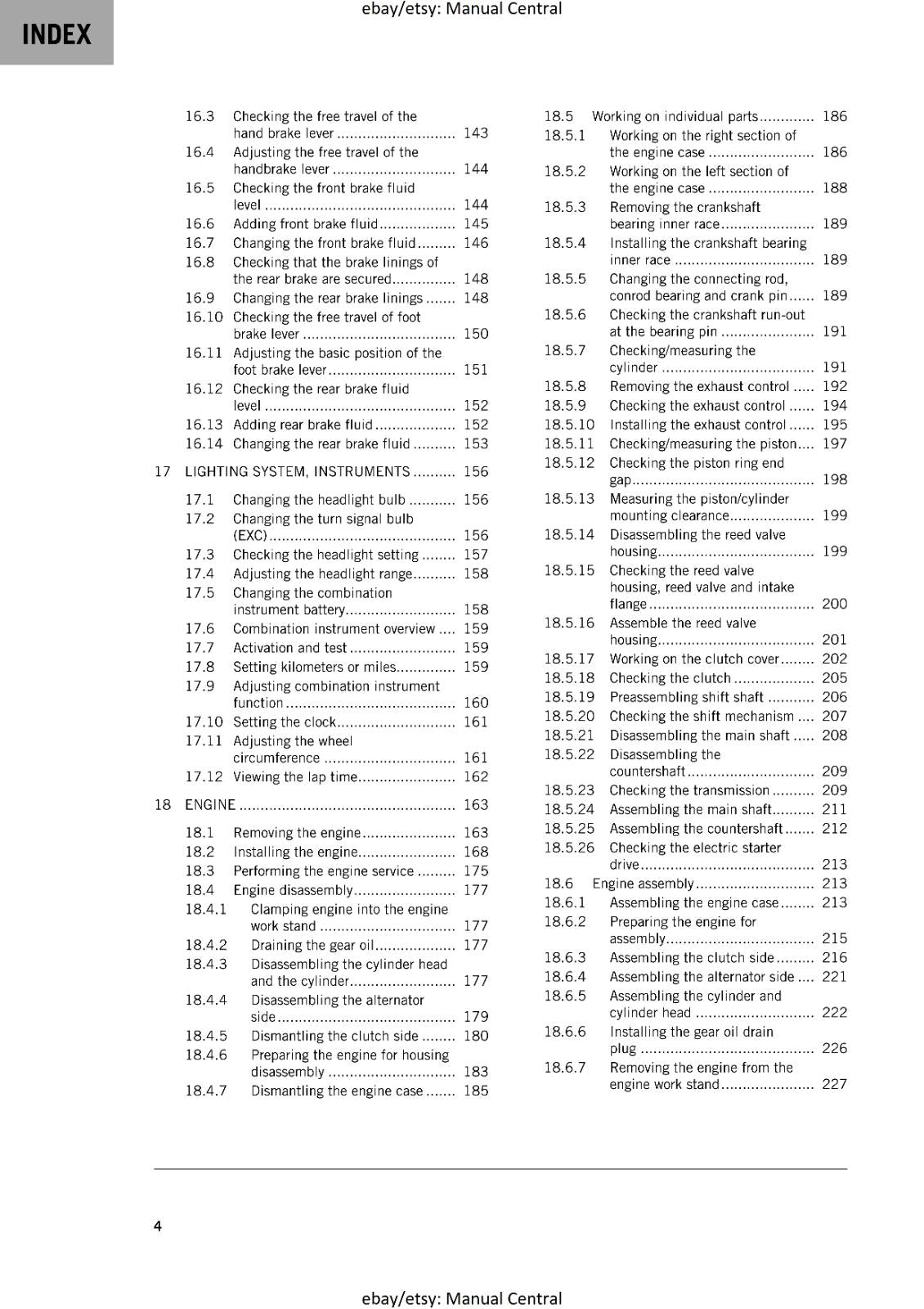 KTM 2024 - 150 EXC XC-W -  WORKSHOP SERVICE REPAIR MANUAL - REPRINTED