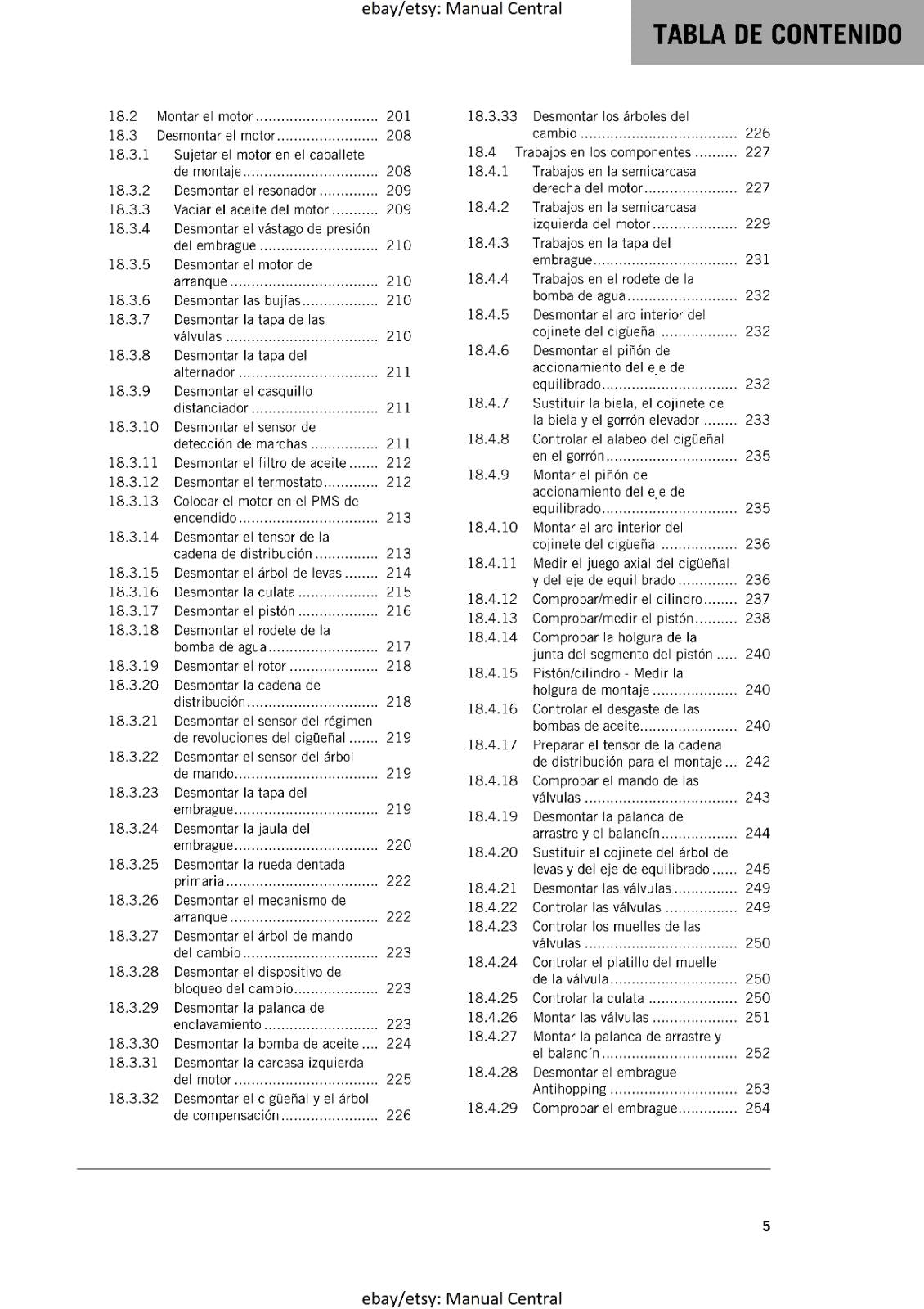 KTM 2023 - SPANISH LANGUAGE - 690 SMC R - EU EDITION - MANUAL DE REPARACION