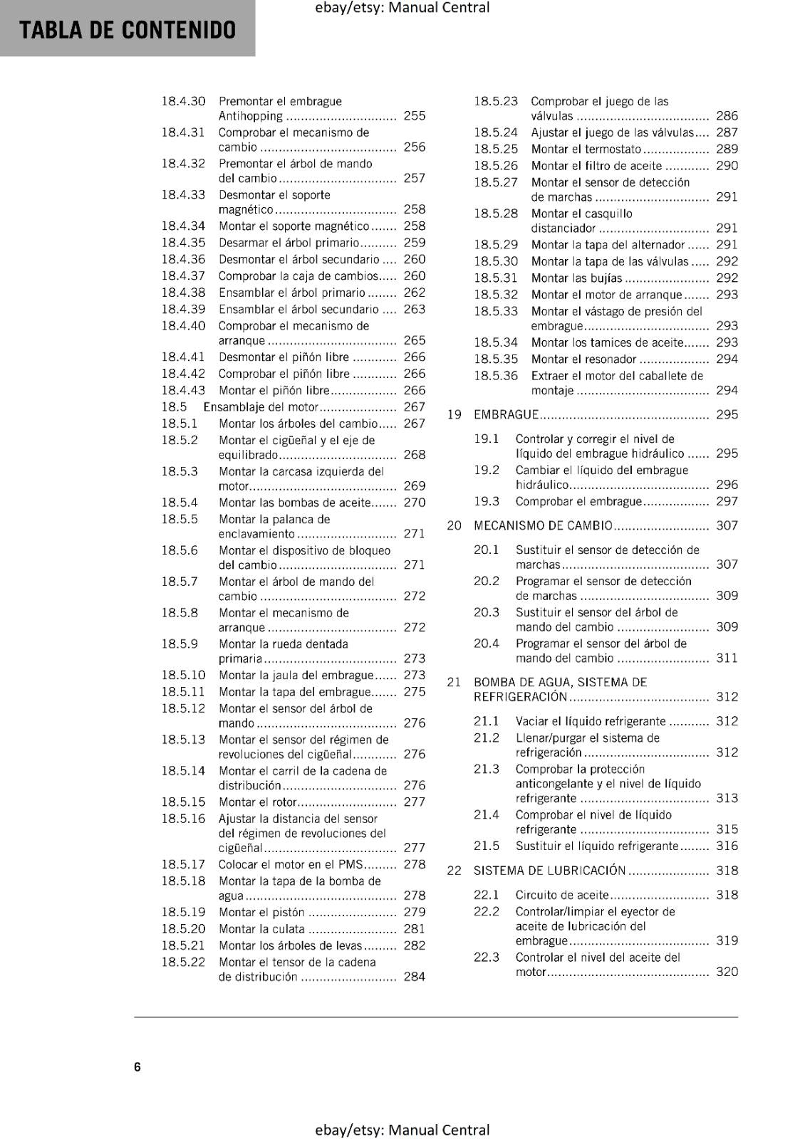 KTM 2023 - SPANISH LANGUAGE - 690 SMC R - EU EDITION - MANUAL DE REPARACION