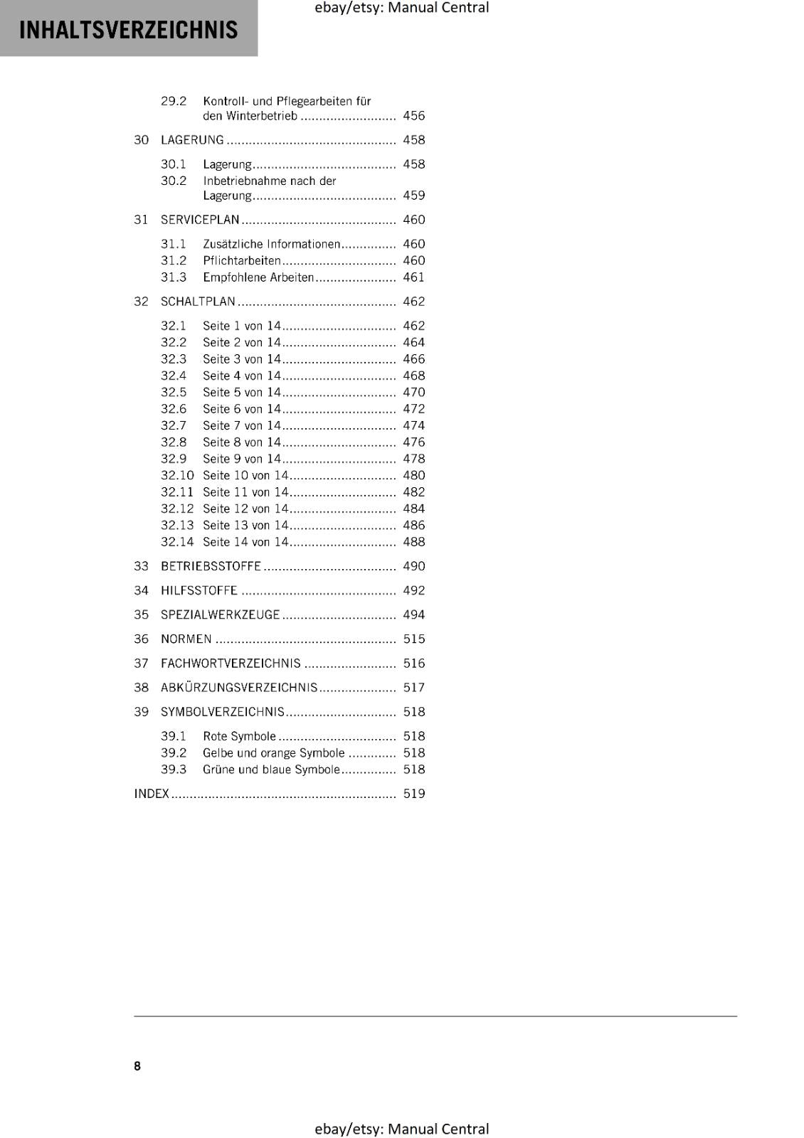 GERMAN LANGUAGE - KTM 2020- 1290 SUPER DUKE GT - REPARATURANLEITUNG