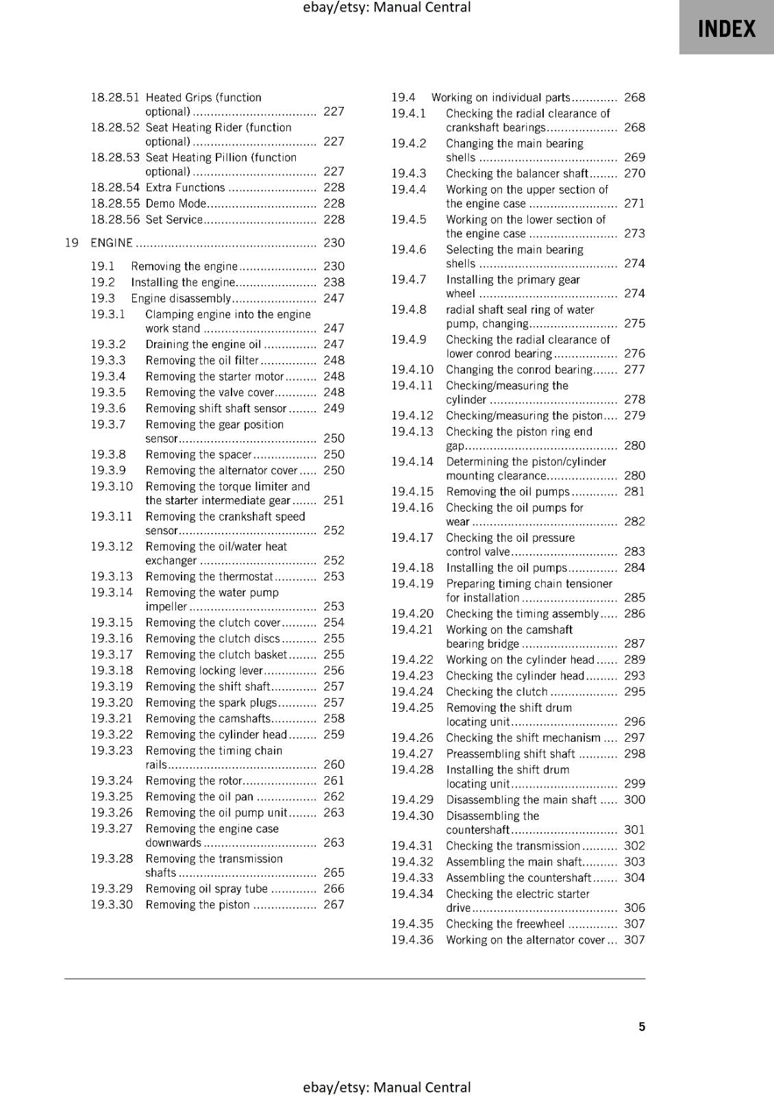KTM 2024 - 790 ADVENTURE -  WORKSHOP SERVICE REPAIR MANUAL - REPRINTED