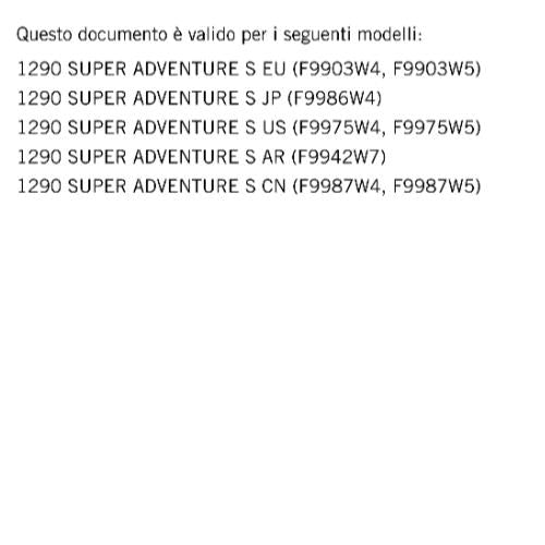 ITALIAN LANGUAGE - KTM 2023 - 1290 SUPER ADVENTURE S  - MANUALE DI RIPARAZIONE
