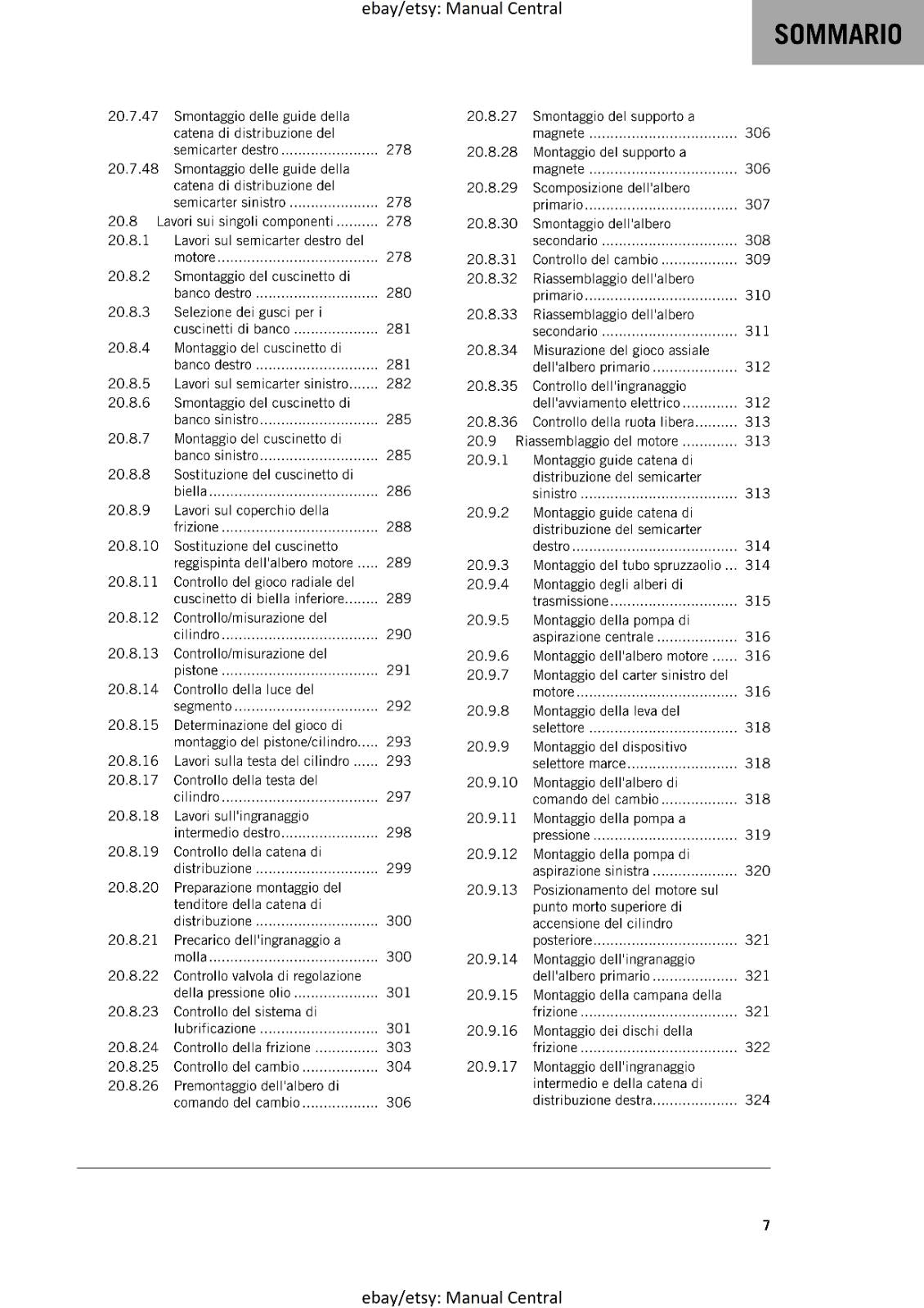 ITALIAN LANGUAGE - KTM 2023 - 1290 SUPER ADVENTURE S  - MANUALE DI RIPARAZIONE
