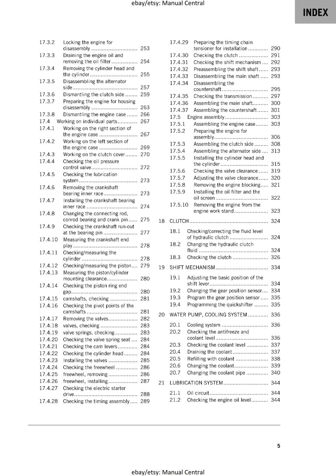 KTM 2024 - 250 XC-F SX-F FACTORY -  WORKSHOP SERVICE REPAIR MANUAL - REPRINTED