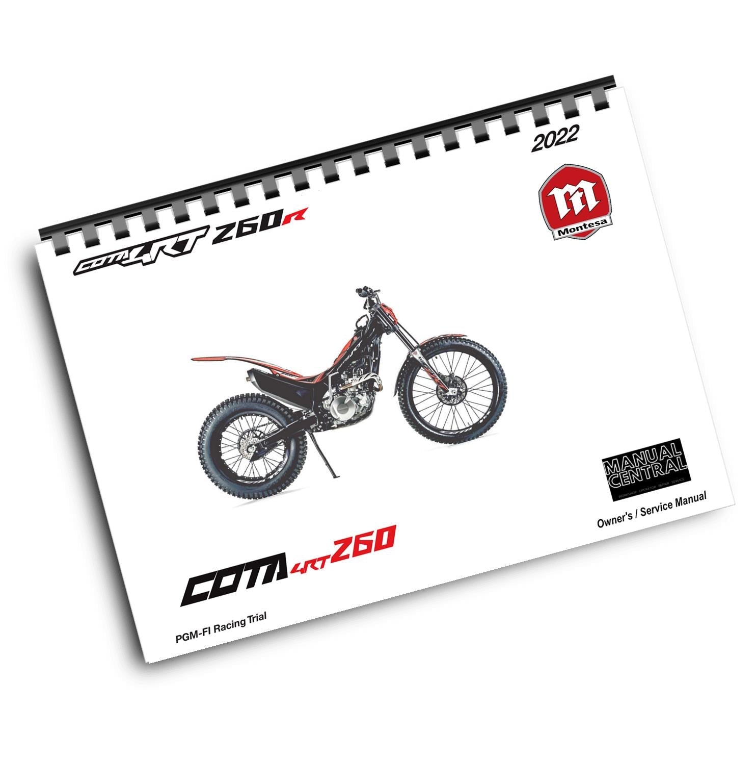 2022 MONTESSA COTA 4RT 260 - OPERATOR - SERVICE MANUAL - REPRINTED COMB BOUND