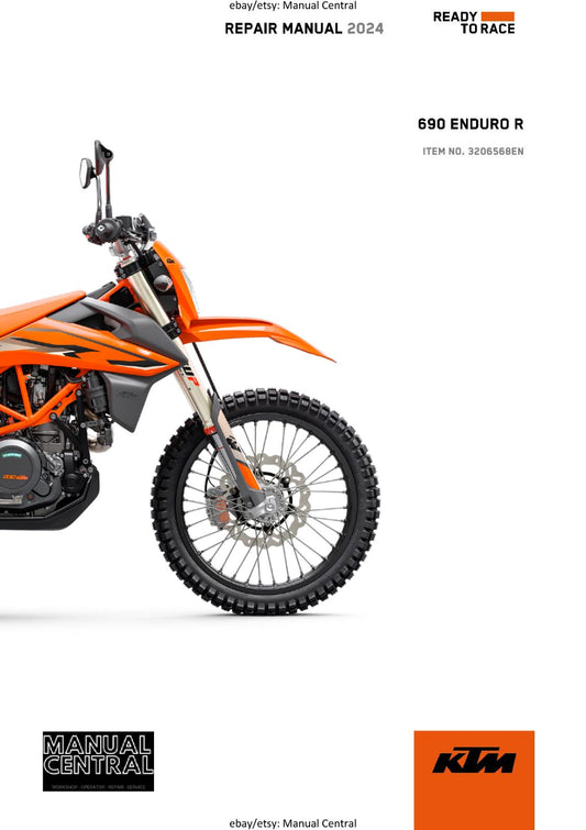 KTM 2024 - 690 ENDURO R US - WORKSHOP SERVICE REPAIR MANUAL