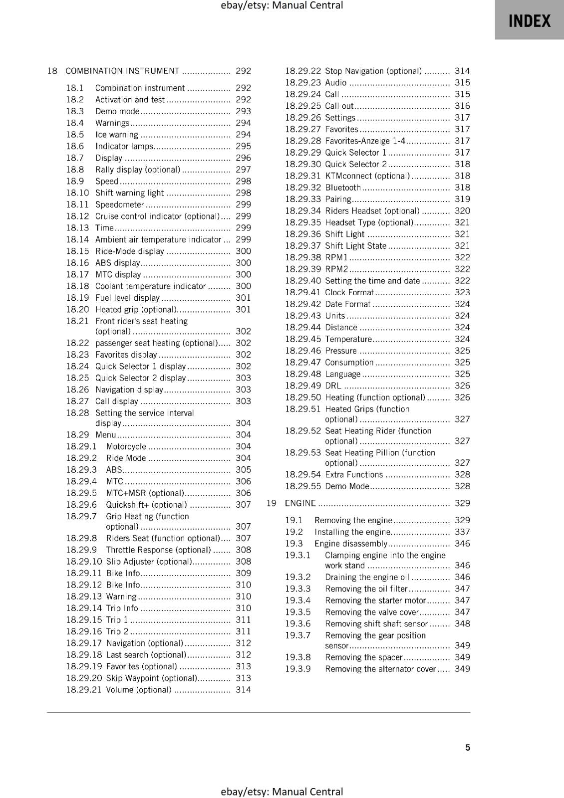 KTM 2024 - 890 ADVENTURE R RALLY -  WORKSHOP SERVICE REPAIR MANUAL