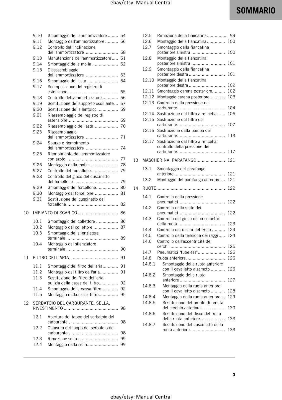 ITALIAN LANGUAGE - KTM 2023 - 690 SMC R - MANUALE DI RIPARAZIONE