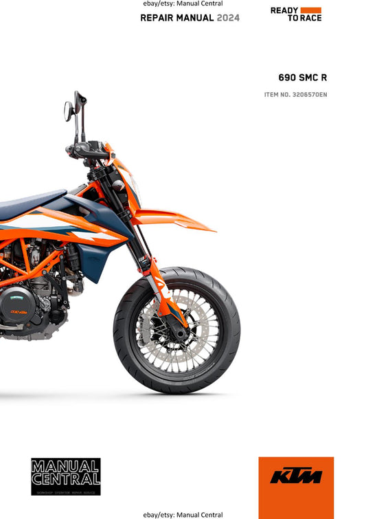 KTM 2024 - 690 SMC R US -  WORKSHOP SERVICE REPAIR MANUAL