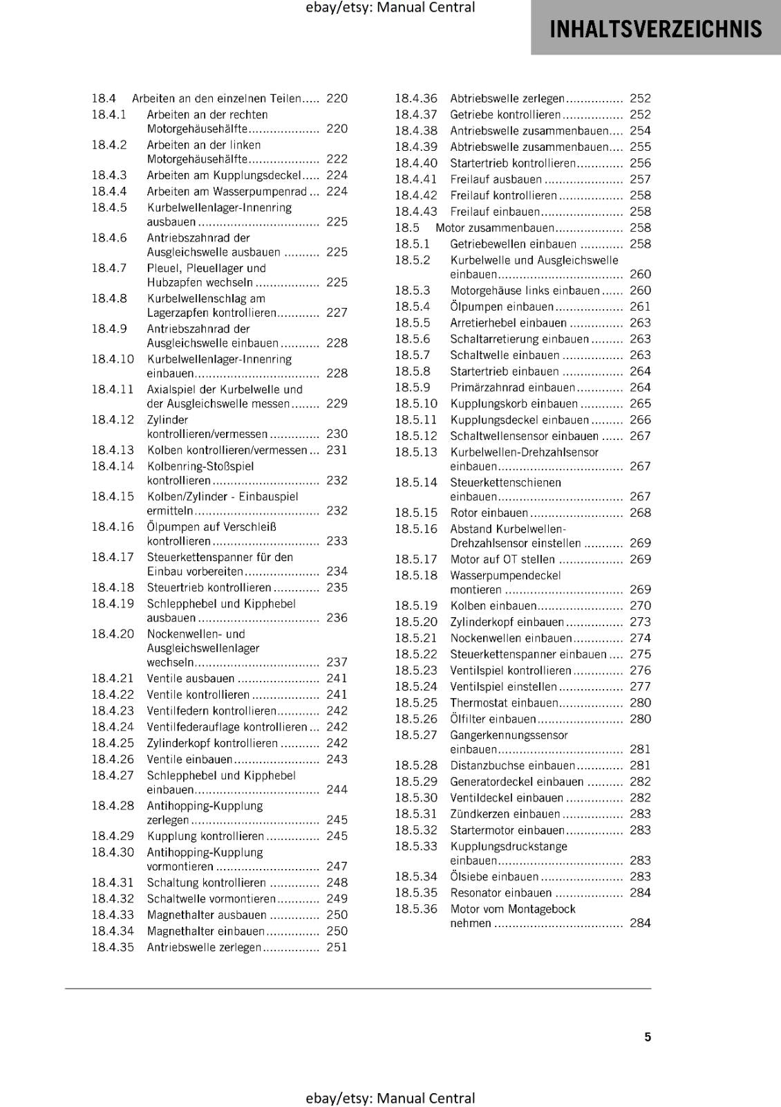 GERMAN LANGUAGE - KTM 2023- 690 SMC R EU EDITION - REPARATURANLEITUNG