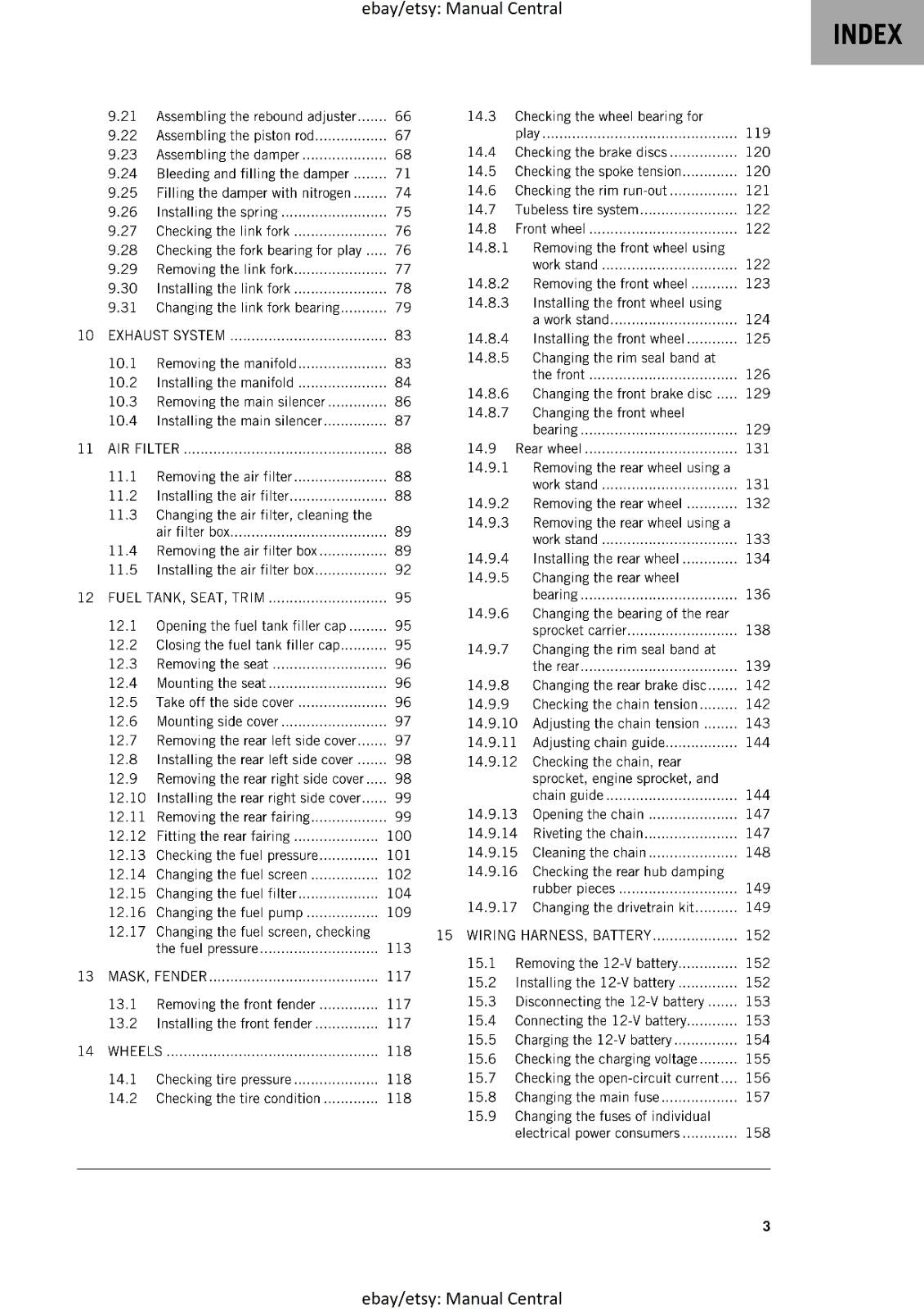 KTM 2024 - 690 SMC R EU -  WORKSHOP SERVICE REPAIR MANUAL