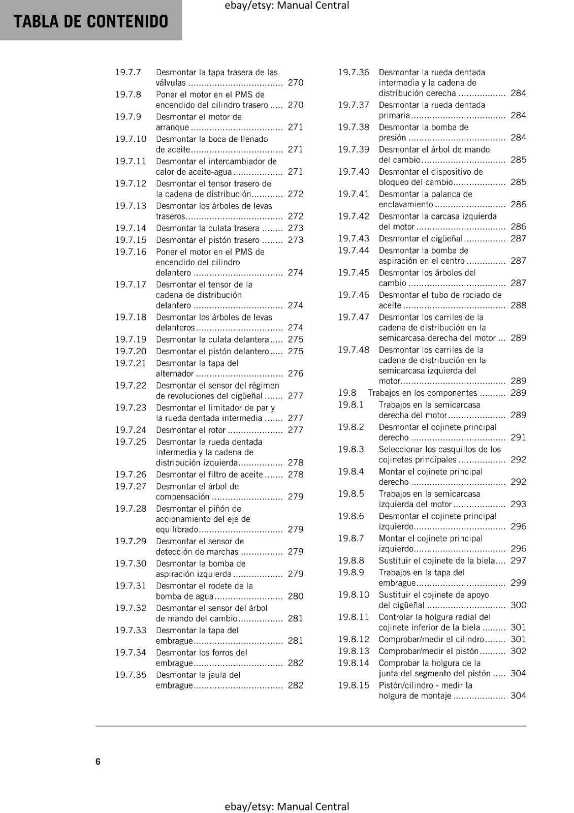 KTM 2023 - SPANISH LANGUAGE - 1290 SUPER ADVENTURE R - MANUAL DE REPARACION