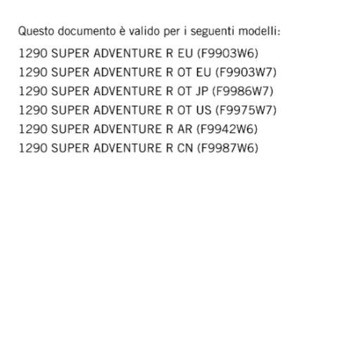 ITALIAN LANGUAGE - KTM 2023 - 890 ADVENTURE R  - MANUALE DI RIPARAZIONE