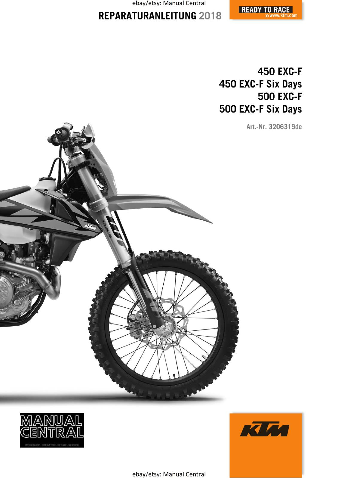 GERMAN LANGUAGE - KTM 2022- 1290 SUPER DUKE GT - REPARATURANLEITUNG