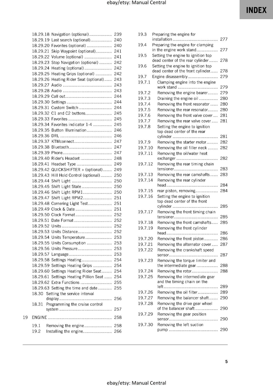 KTM 2024 - 1290 SUPER DUKE GT -  WORKSHOP SERVICE REPAIR MANUAL - REPRINTED