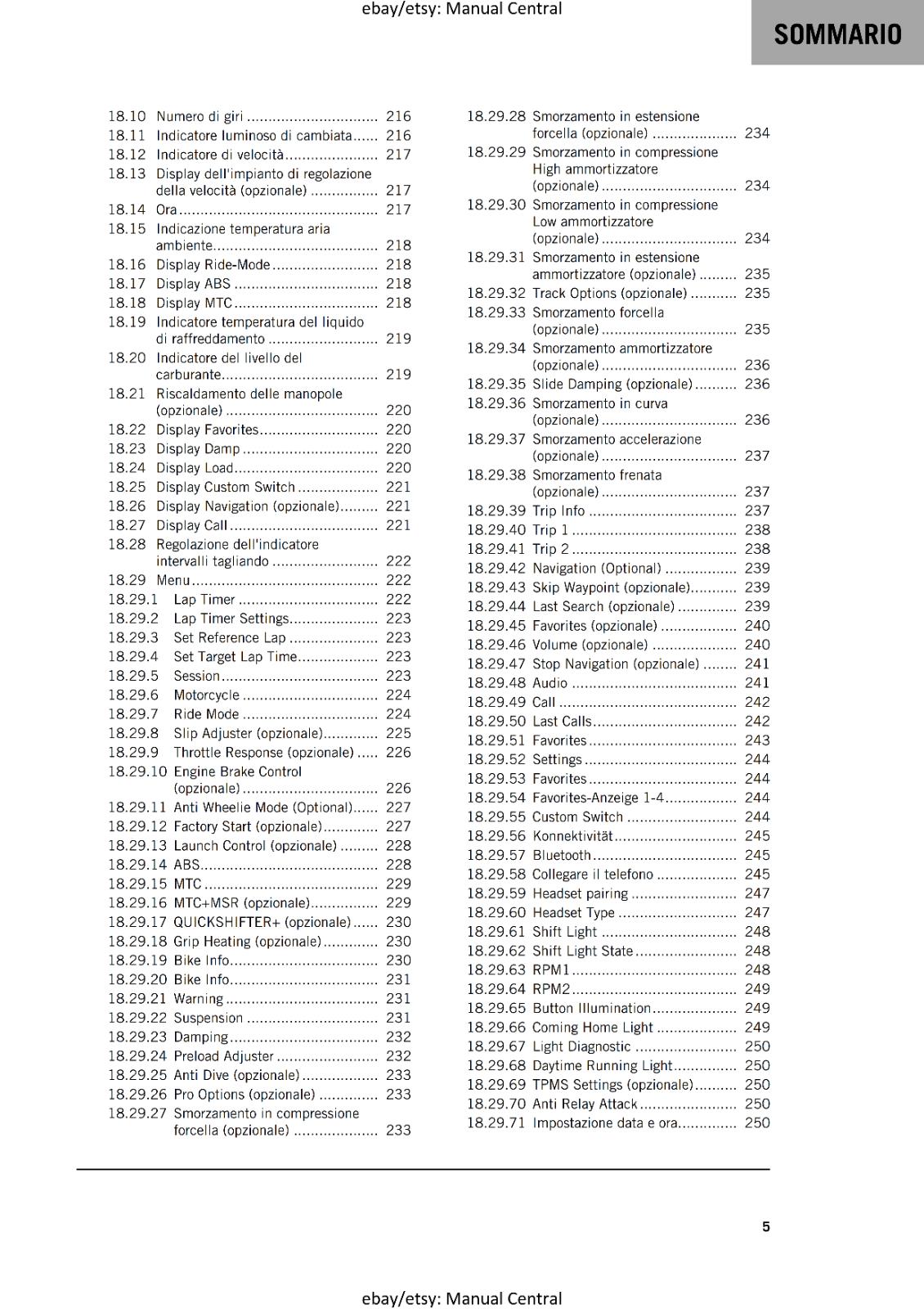 ITALIAN LANGUAGE - KTM 2024 - 1390 SUPER DUKE R EVO  - MANUALE DI RIPARAZIONE