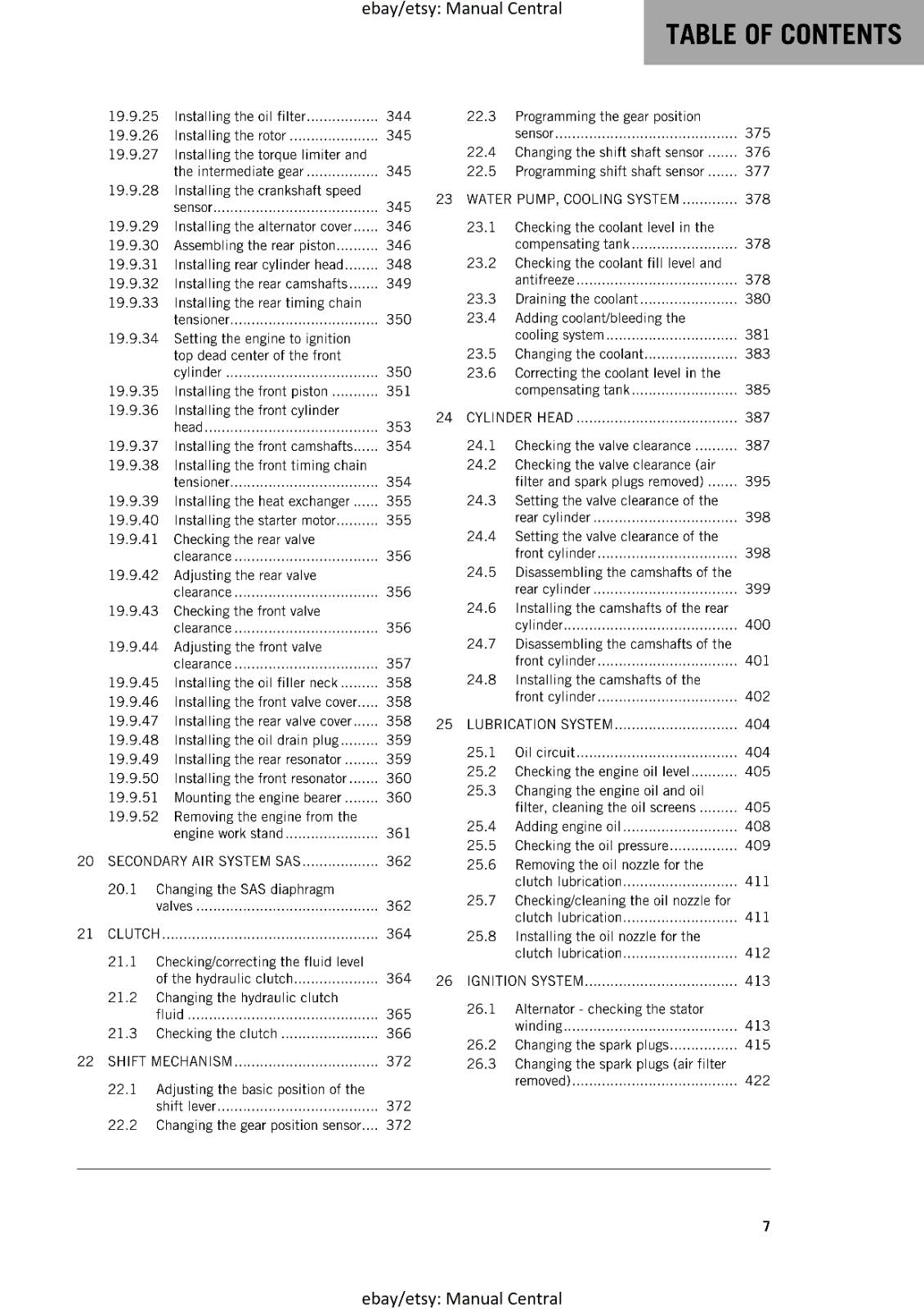 KTM MOTORCYCLE 2019 - 1290 SUPER DUKE GT - WORKSHOP SERVICE