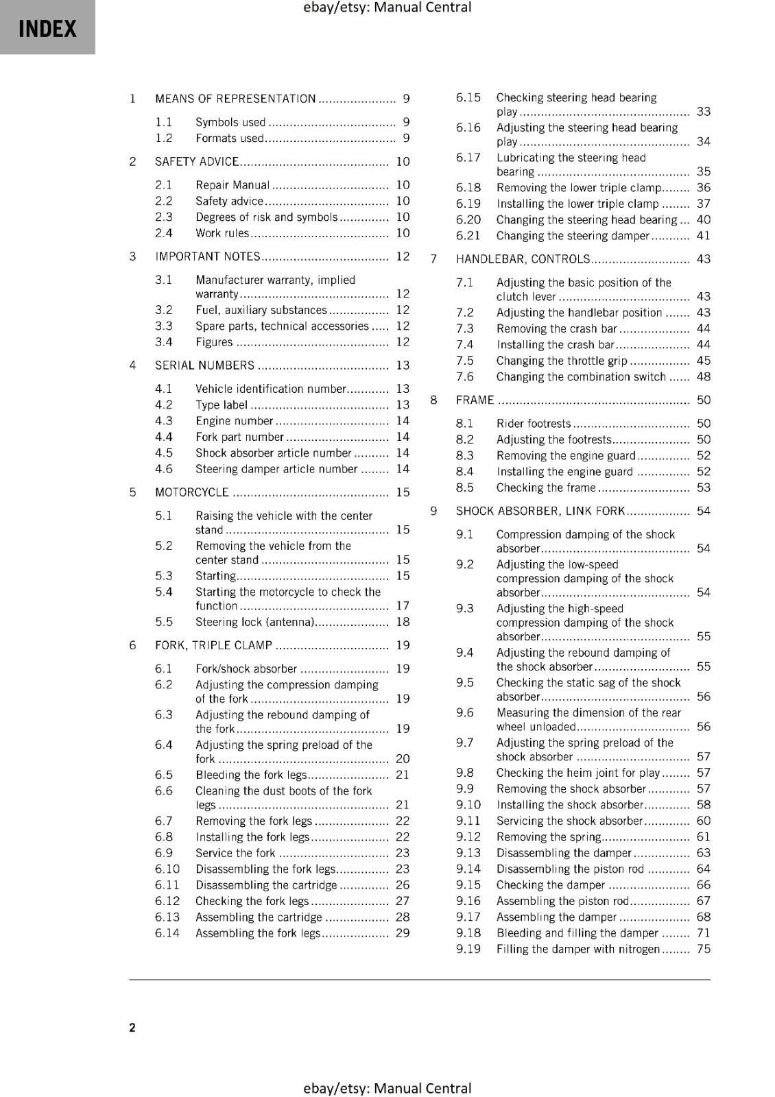 KTM 2024 - 1290 SUPER ADVENTURE R - WORKSHOP SERVICE REPAIR MANUAL