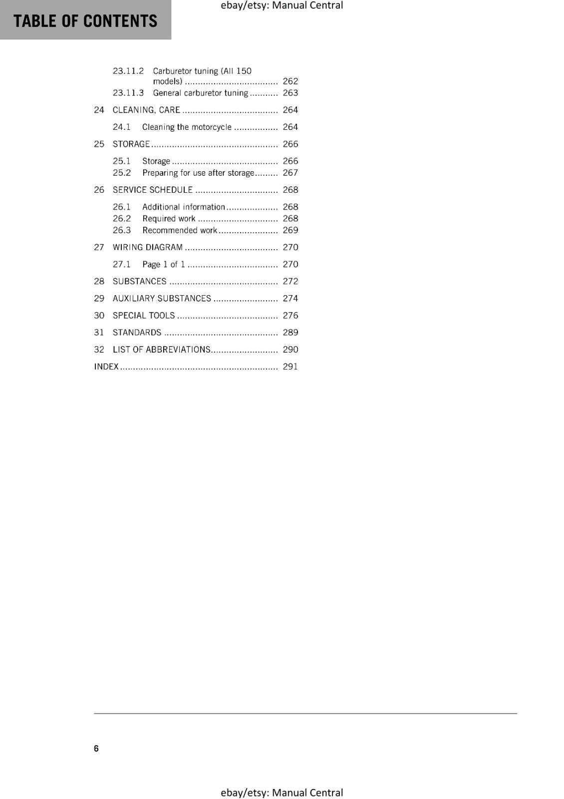 KTM MOTORCYCLE 2018 -  125 150 SX - WORKSHOP SERVICE MANUAL - REPRINT