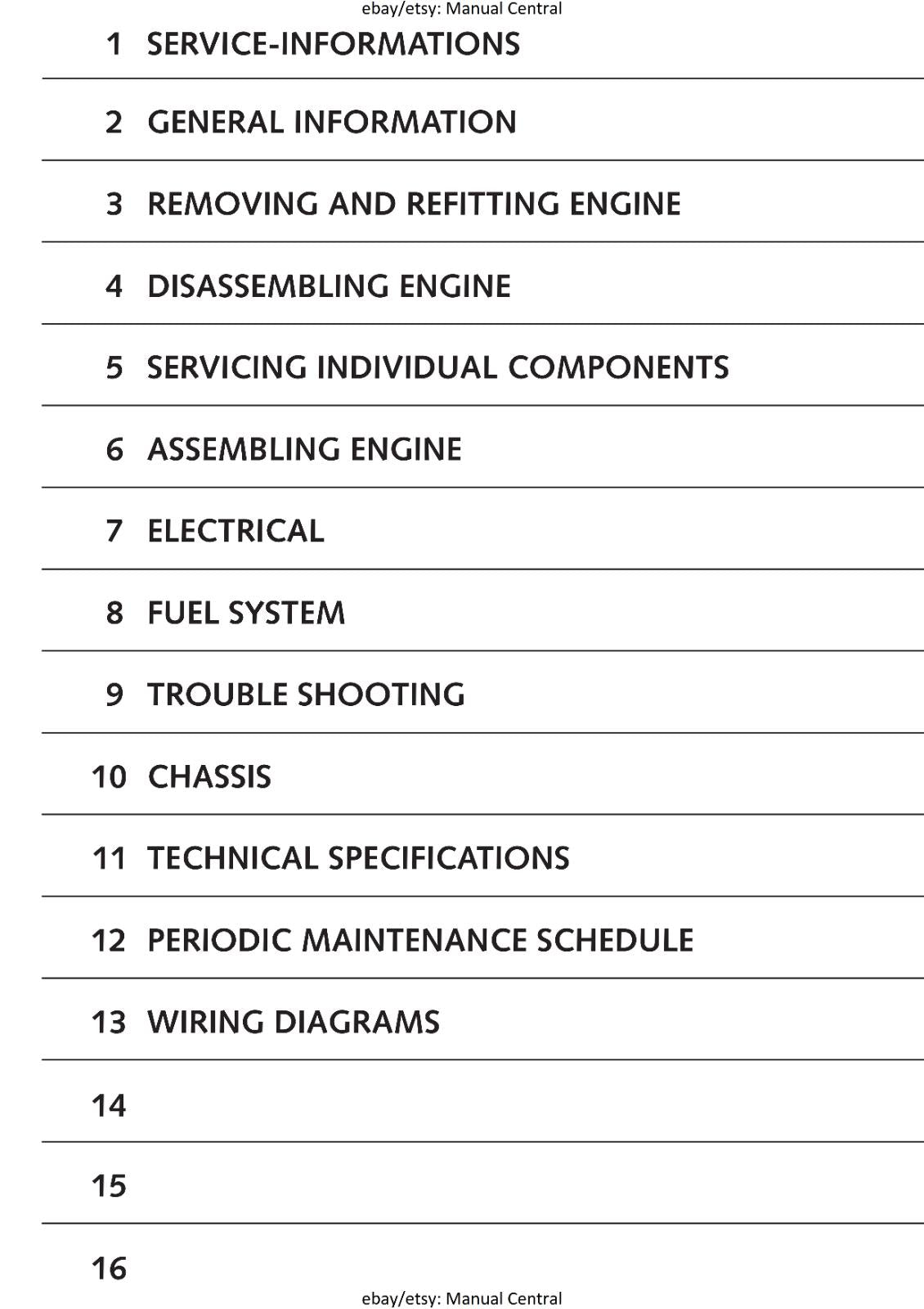 KTM 2003 - 950 ADVENTURE ENGINE - WORKSHOP SERVICE REPAIR MANUAL