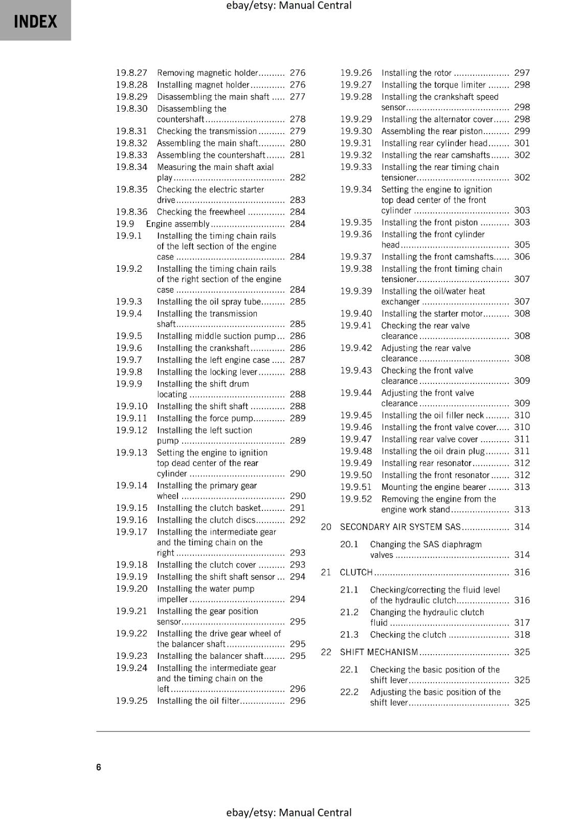 KTM 2020 - 1290 SUPER ADVENTURE S - WORKSHOP SERVICE REPAIR MANUAL