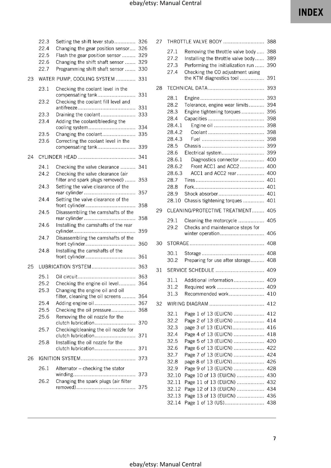 KTM 2020 - 1290 SUPER ADVENTURE S - WORKSHOP SERVICE REPAIR MANUAL