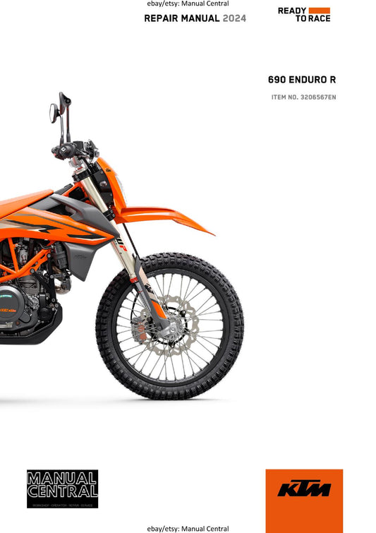 KTM 2024 - 690 ENDURO R EU - WORKSHOP SERVICE REPAIR MANUAL