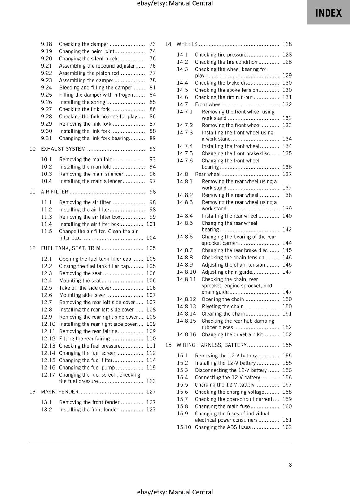 KTM 2024 - 690 ENDURO R EU - WORKSHOP SERVICE REPAIR MANUAL